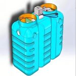 唯绿罐 CSVL-S0.3 户用小型污水处理设备